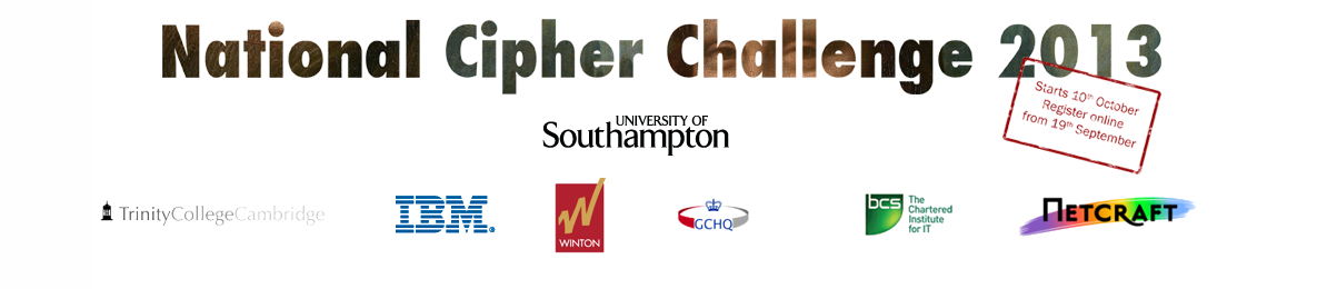 National Cipher Challenge
